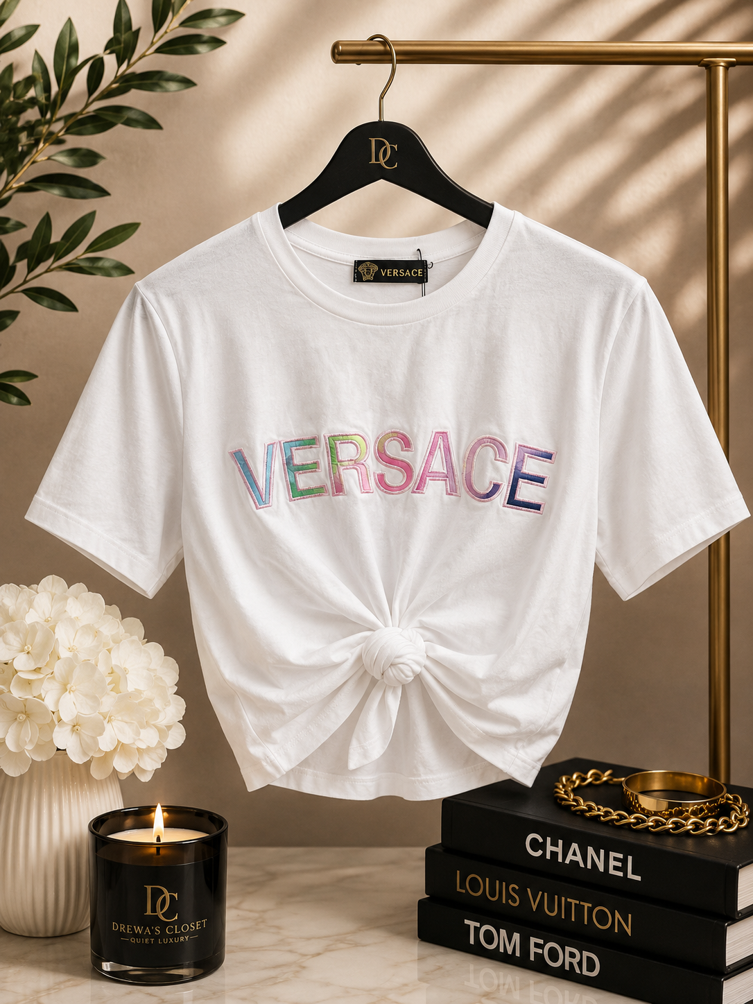 🤍 The Luxe White Statement Tee