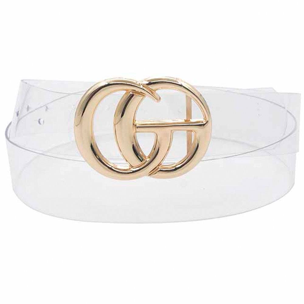 Trendy Letter Buckle Belt IW-3342A032