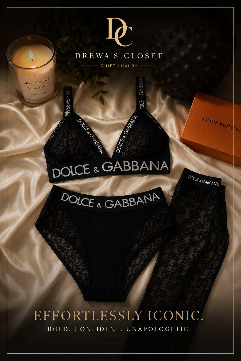 Effortlessly Iconic 2-Piece Lingerie Set