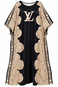 The Luxe Lounge | Plus-Size House Dress
