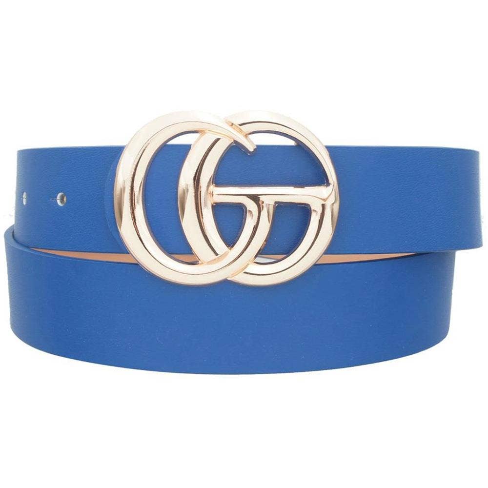 Trendy Letter Buckle Belt IW-3342A032