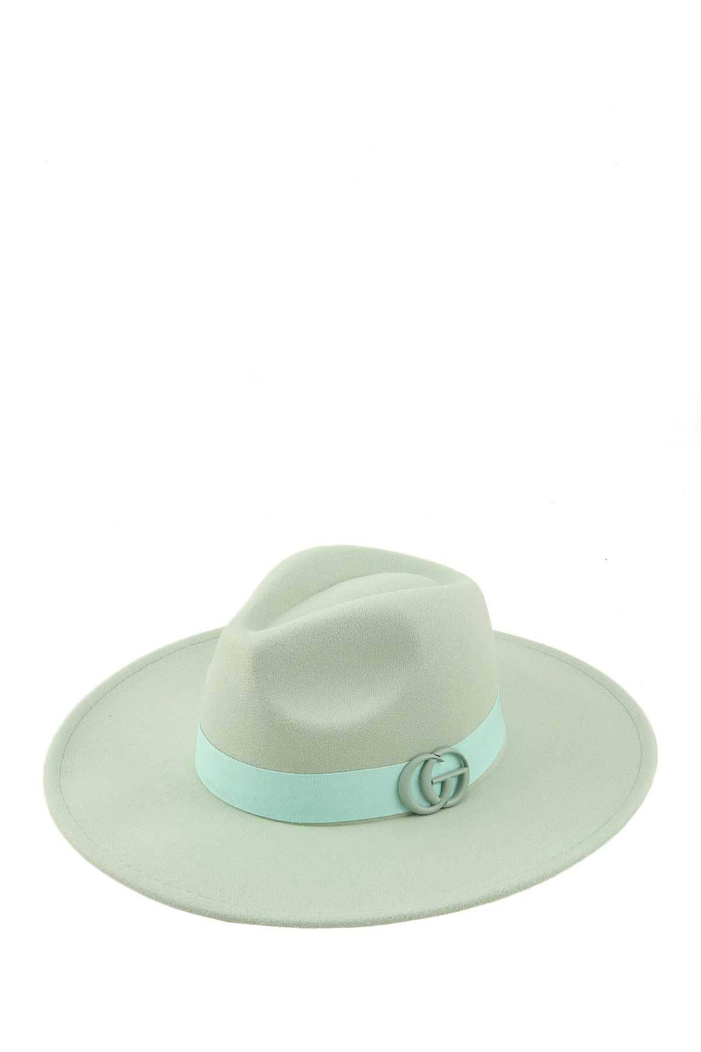 ENAMEL COATED GO CHARM FEDORA HAT CH5227-1