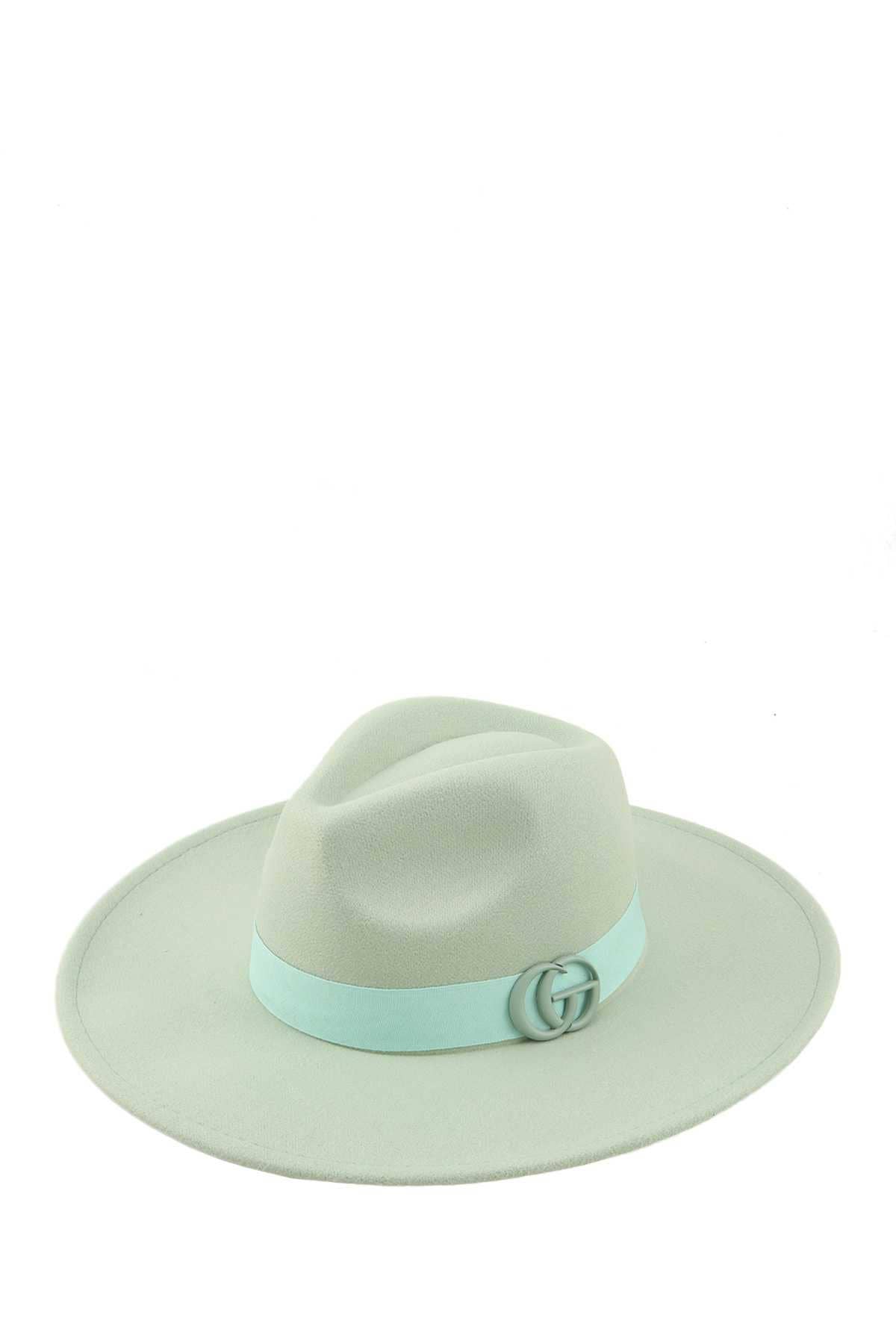ENAMEL COATED GO CHARM FEDORA HAT CH5227-1